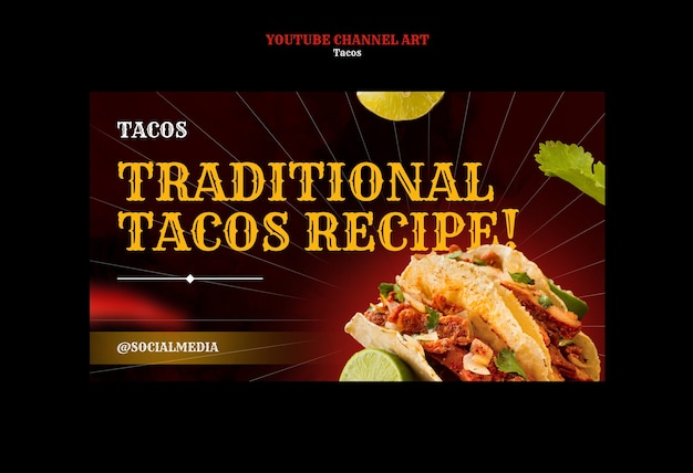 Un modèle de tacos délicieux