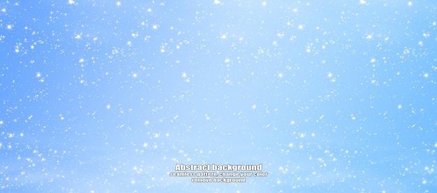 Modèle de texture de flocon de neige abstrait d'hiver avec personnalisation de la couleur et arrière-plan transparent