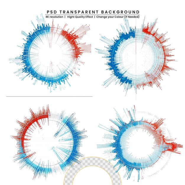 Modèles D'affaires Pour Une Présentation Polyvalente Sur Un Fond Transparent