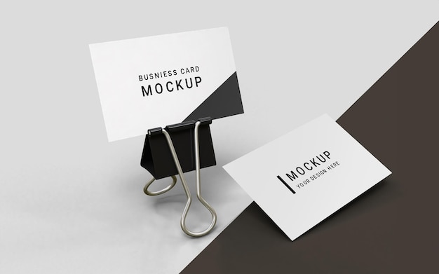 modèles de cartes de visite modernes avec ombre