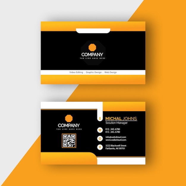 Des modèles de cartes de visite simples et propres