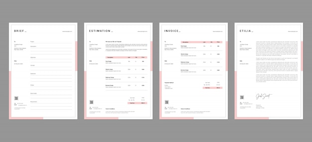 PSD modèles de documents de proposition vol-01