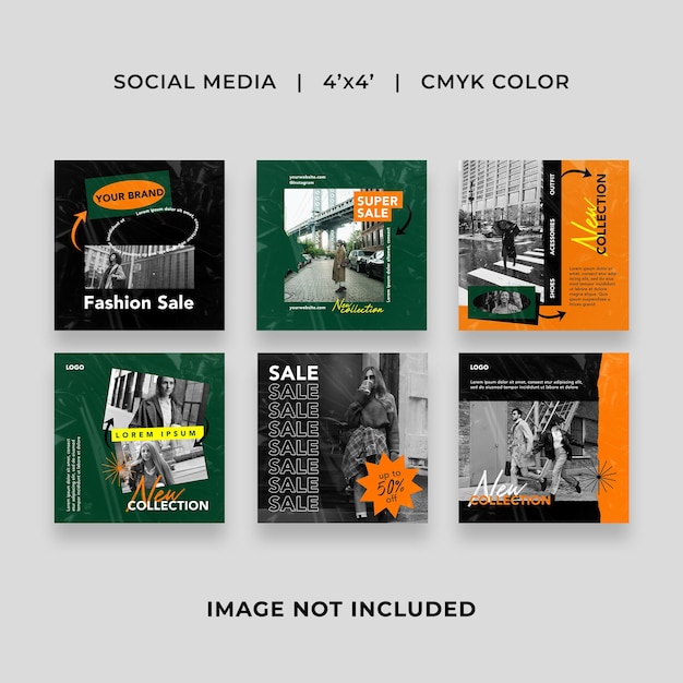 Des modèles de publications Instagram à la vente