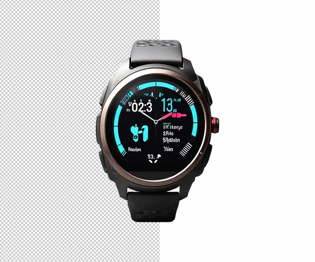 PSD modèles de rendu 3d de montres intelligentes