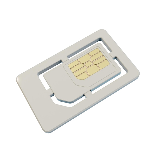 Modélisation De Carte Sim 3d