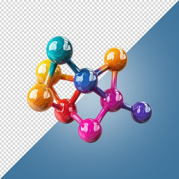 Modélisation Moléculaire Isolée Sur Blanc