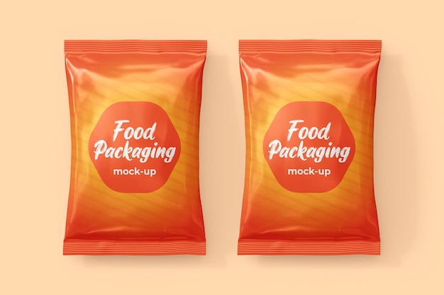 Modell der Lebensmittelverpackung