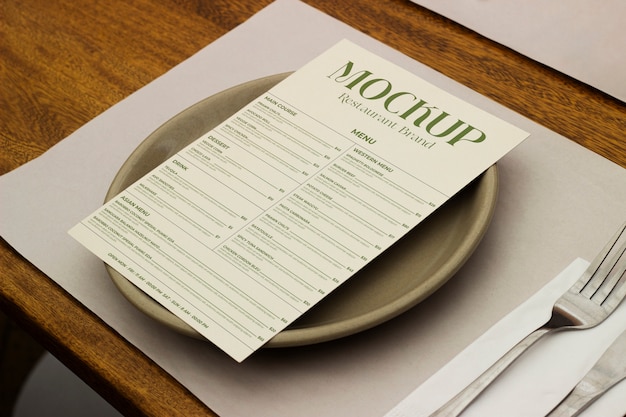 Modell der Restaurantmarke