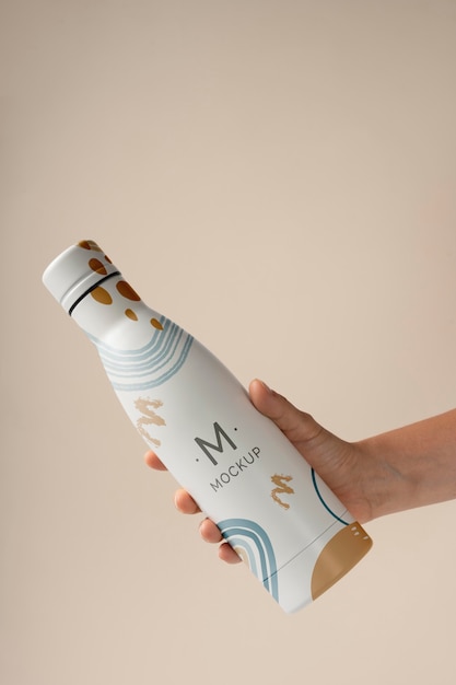 Modell der Wassertröpfchenflasche