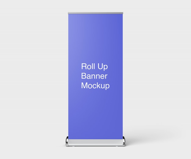 Modell des roll-up-banner-ständers