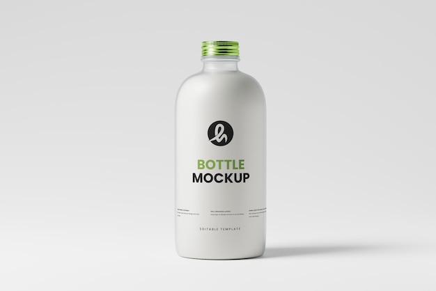 Modell einer Glasflasche