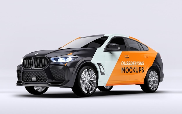 Modell eines Luxus-SUV-Fahrzeugs