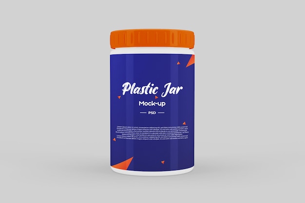 Modell eines Plastikglases