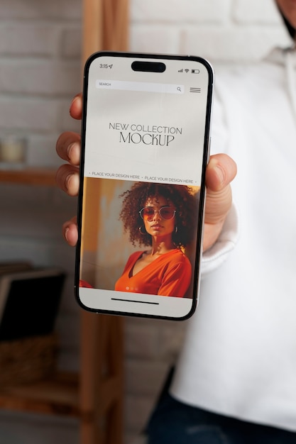 Modell eines Smartphones für Erwachsene