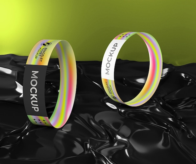 Modell für ein Armband-Ticket