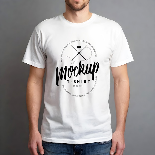 Modell für ein t-shirt