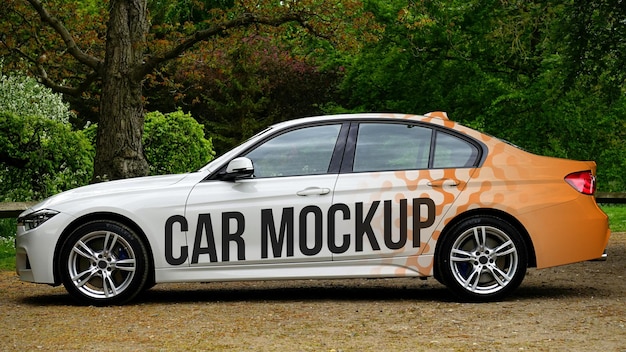 Modell von einem Auto
