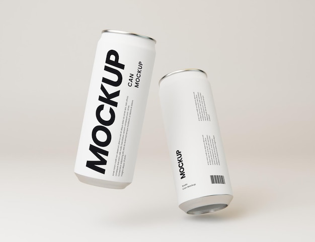 Modell von Soda-Getränke-Dose
