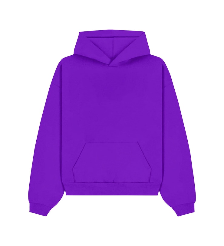 PSD modellazione di hodie viola