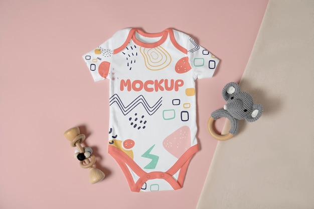 PSD modelldesign für babykleidung