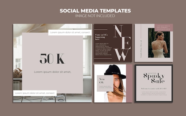 Modelli di post di marketing sui social media