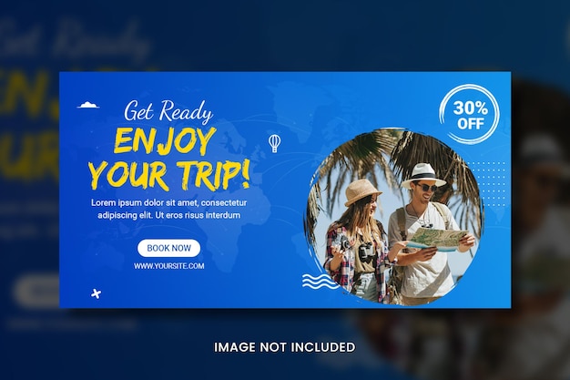 Modelli di social media per le vacanze estive