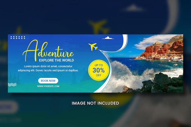 Modelli di social media per le vacanze estive