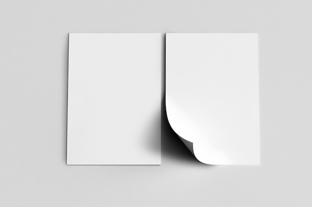 Modello creativo su carta A4