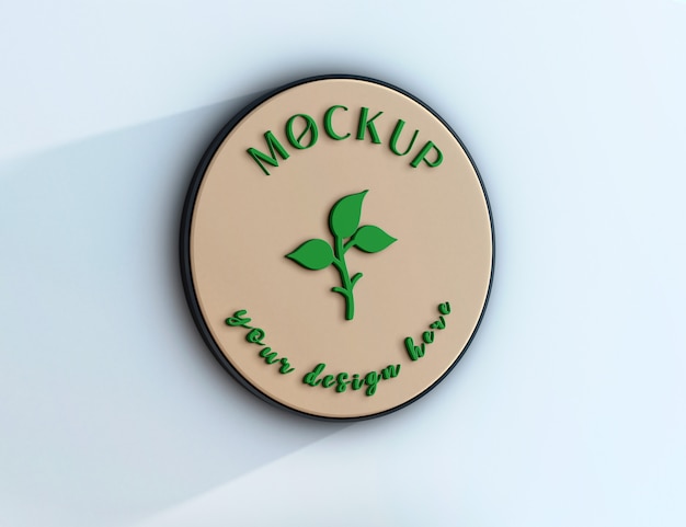 Modello del logo circolare