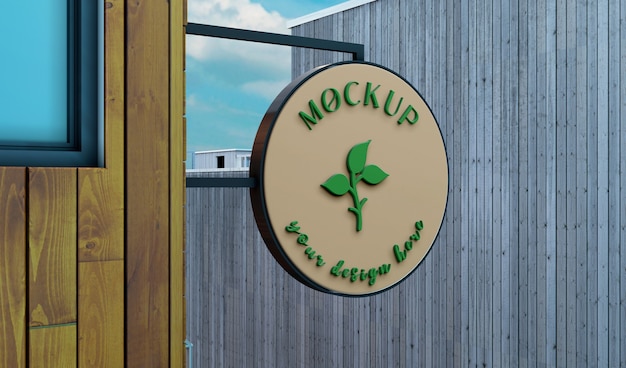 Modello del logo circolare