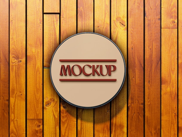 Modello del logo circolare
