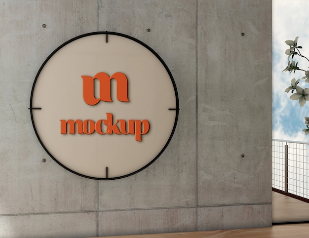 Modello del logo circolare