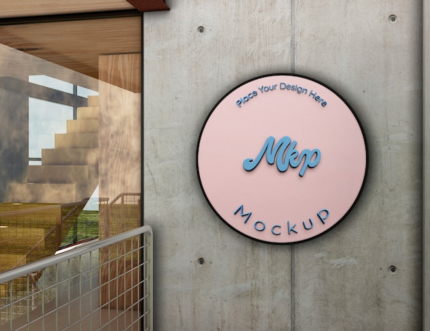 Modello del logo circolare