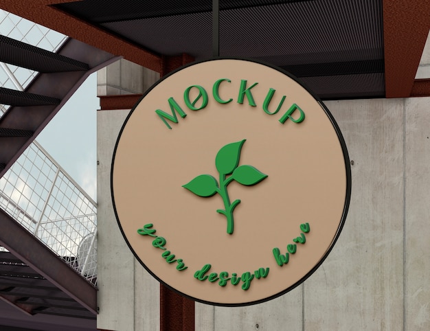 Modello del logo circolare