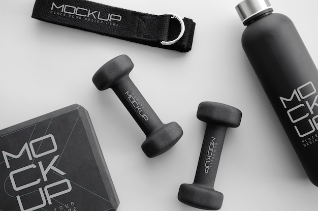Modello di attrezzature sportive