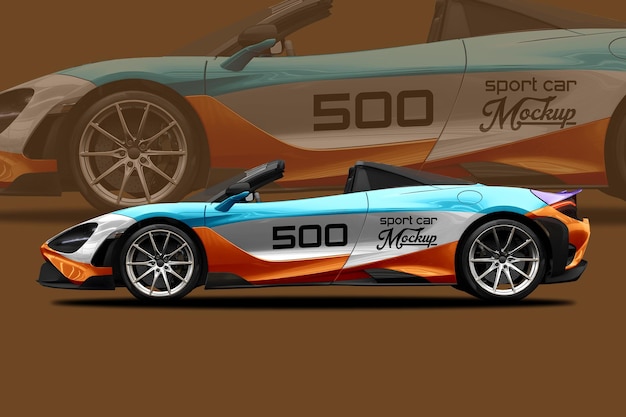 Modello di auto sportiva