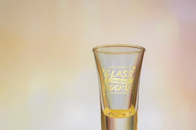 Modello di bicchiere di tequila
