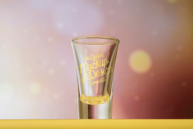 Modello di bicchiere di tequila