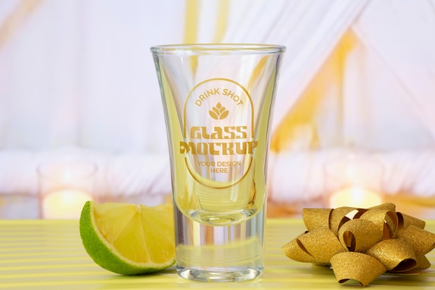 Modello di bicchiere di tequila