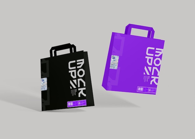 Modello di borsa da spesa Kraft