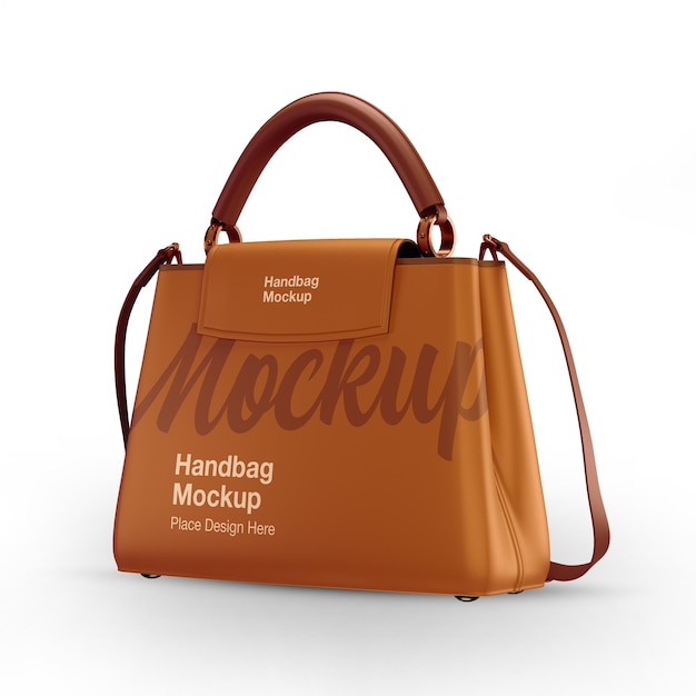 Modello di borsa di pelle