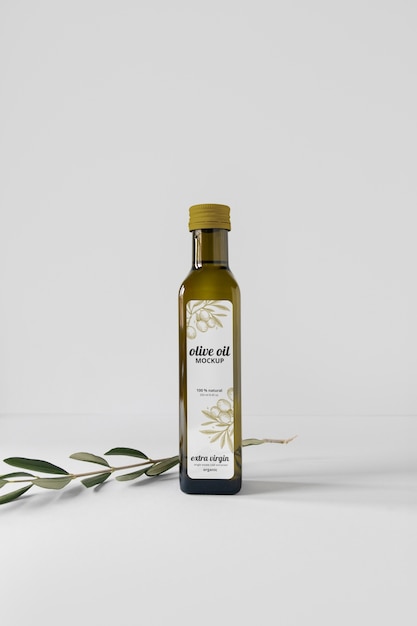 Modello di bottiglia di olio