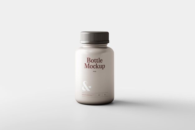 Modello di bottiglia di pillole