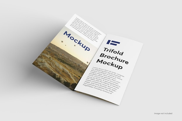 Modello di brochure a tre ante