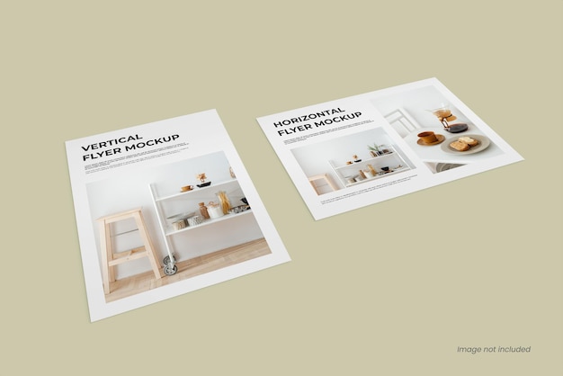 Modello di brochure del volantino