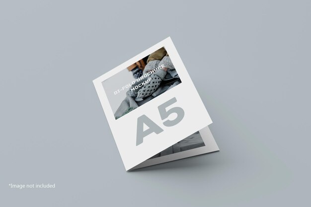 Modello di brochure pieghevole in formato A5