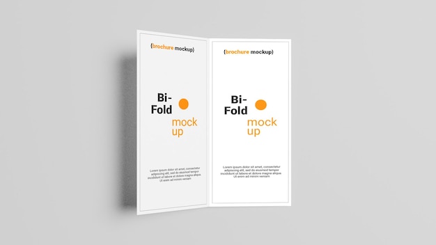 Modello di brochure PSD Bi fold