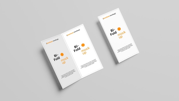 Modello di brochure PSD Bi fold