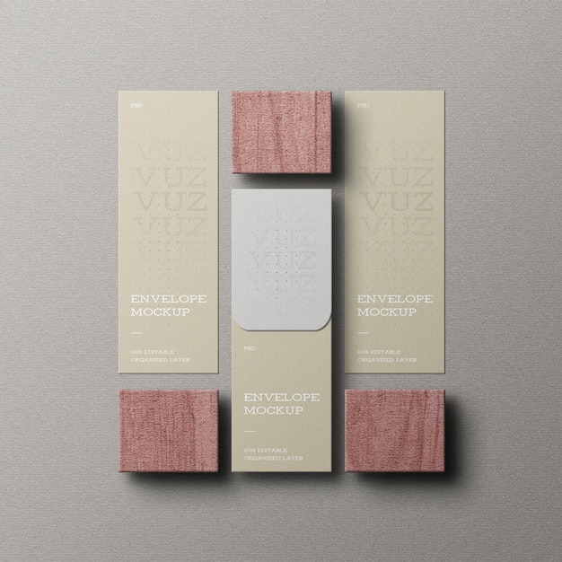 Modello di busta minima