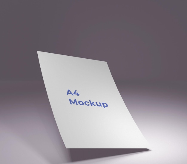 Modello di carta A4 per PSD